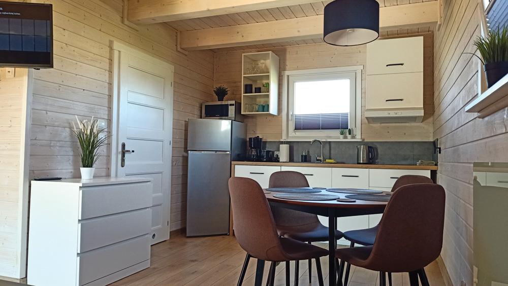 Słoneczne Chatki kuchnia